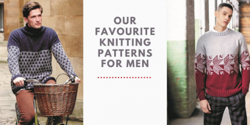 Our favourite knitting patterns for men!