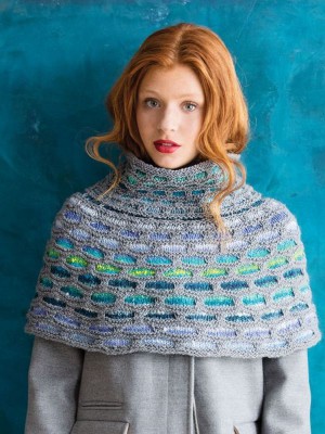 Noro MAG9-01 Brick Stitch Cowl										
