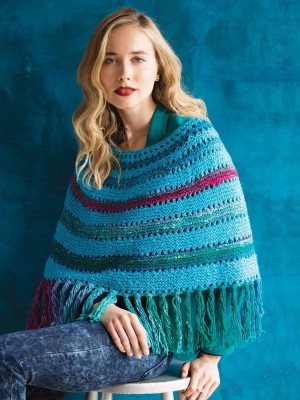 Noro MAG9-06 Fringed Cowl										