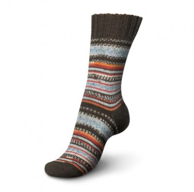 Regia Pairfect Design Line by Arne & Carlos 4 Ply Sock										 - 09135 Fall Night Color