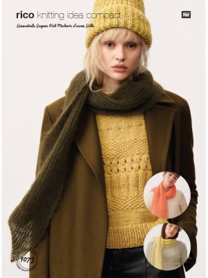 Rico KIC 1073 Super Kid Mohair Loves Silk Scarf										