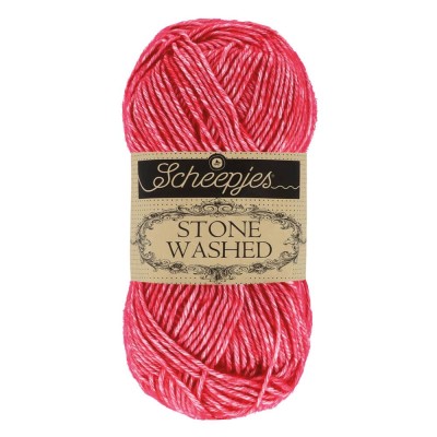 Scheepjes Stone Washed										 - 807 Red Jasper