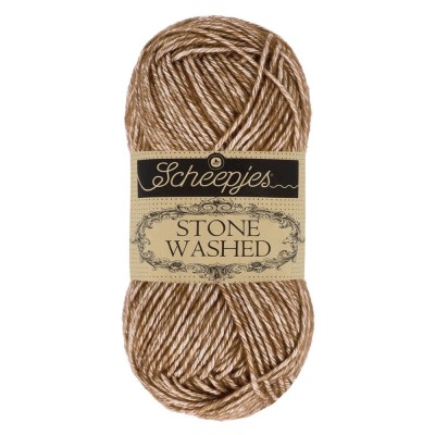 Scheepjes Stone Washed										 - 822 Brown Agate