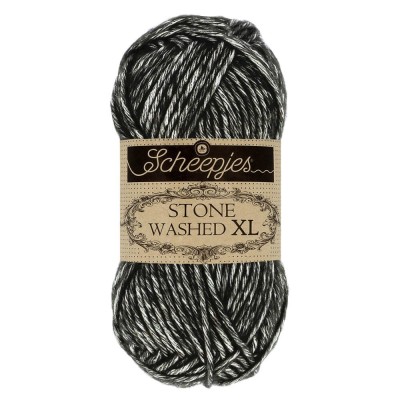 Scheepjes Stone Washed XL										 - 843 Black Onyx