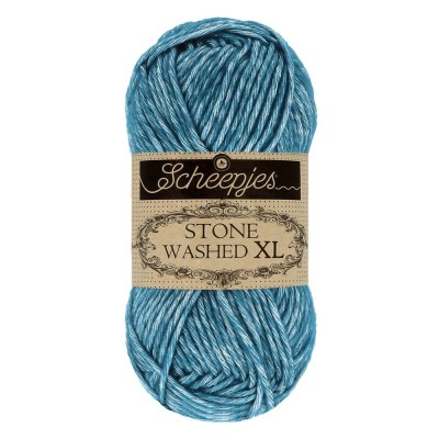 Scheepjes Stone Washed XL										 - 845 Blue Apatite