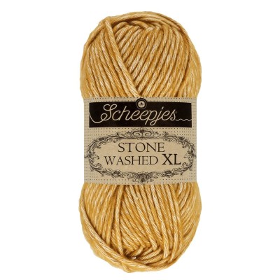 Scheepjes Stone Washed XL										 - 849 Yellow Jasper