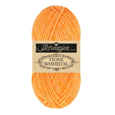 Scheepjes Stone Washed XL										 - 882 Orange Calcite