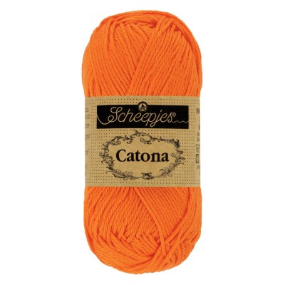 Scheepjes Catona 50g										 - 281 Tangerine