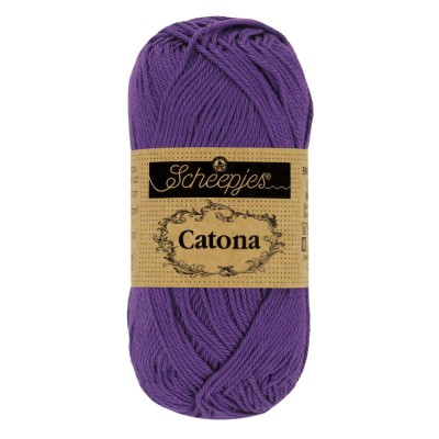 Scheepjes Catona 50g										 - 521 Deep Violet