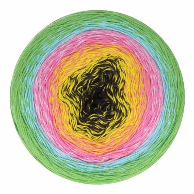 Scheepjes Cotton Whirl										 - 723 Cyber Sunrise
