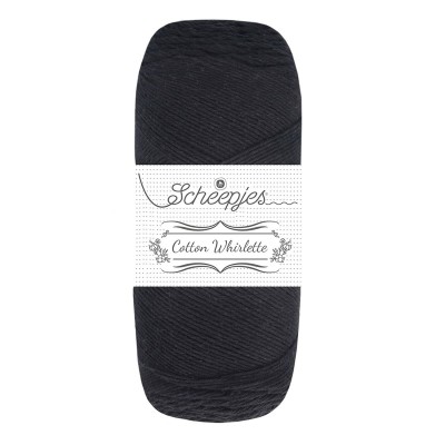Scheepjes Cotton Whirlette										 - 809 Black Bean