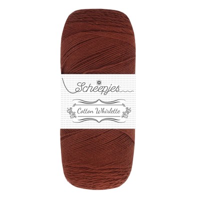Scheepjes Cotton Whirlette										 - 817 Chocolate