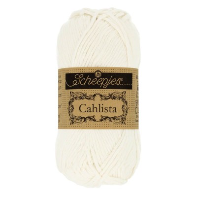 Scheepjes Cahlista 50g										 - 105 Bridal White