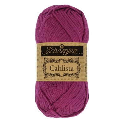 Scheepjes Cahlista 50g										 - 128 Tyrian Purple