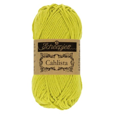 Scheepjes Cahlista 50g										 - 245 Green Yellow