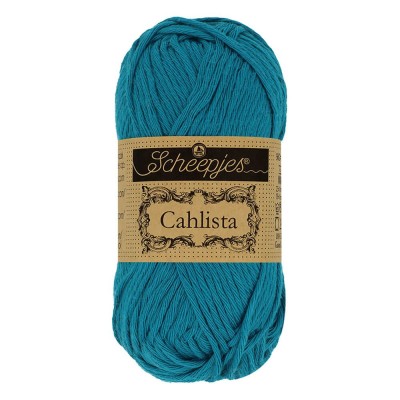 Scheepjes Cahlista 50g										 - 400 Petrol Blue