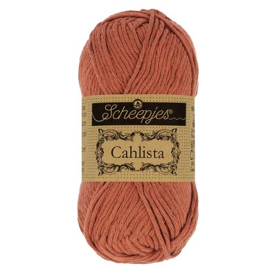 Scheepjes Cahlista 50g										 - 504 Brick Red