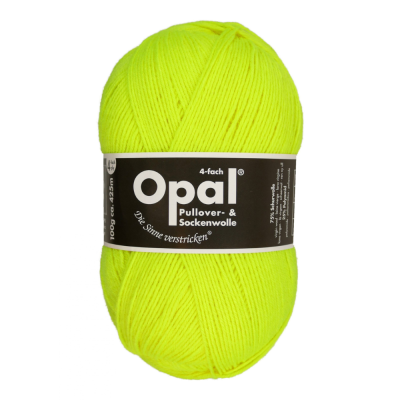 Opal Uni 4 Ply										 - 2012 Neon Yellow