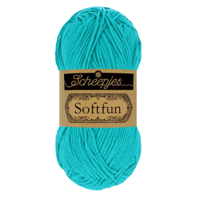 Scheepjes Softfun										 - 2423 Bright Turquoise