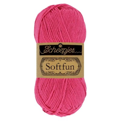 Scheepjes Softfun										 - 2495 Hot Pink