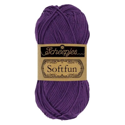 Scheepjes Softfun										 - 2515 Deep Violet