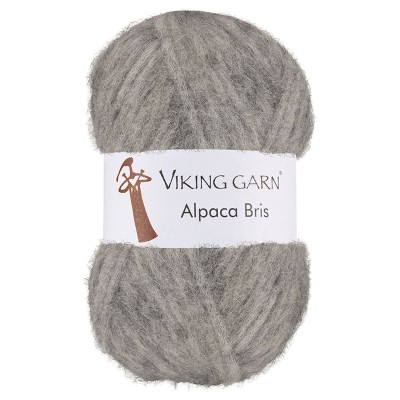 Viking Garn Alpaca Bris										 - 313 Light Grey