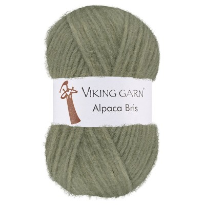 Viking Garn Alpaca Bris										 - 334 Moss Green
