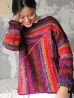 Noro MAG15-24 Mitred Sweater										