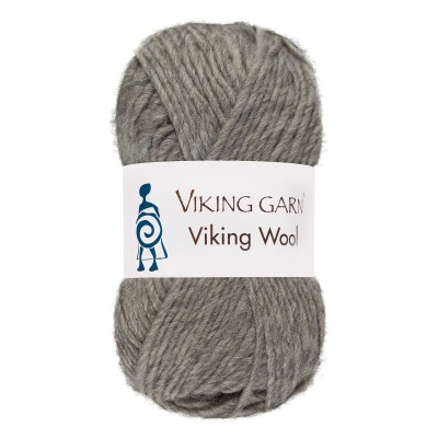 Viking Garn Viking Wool										 - 513 Light Grey