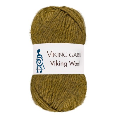 Viking Garn Viking Wool										 - 544 Yellow-Green