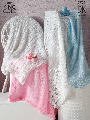 King Cole 2799 Baby's Blankets										
