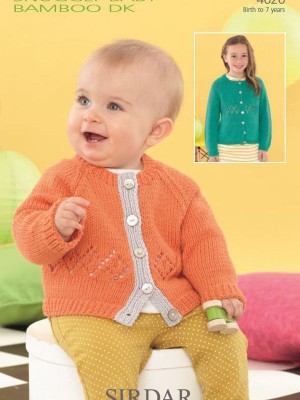 Sirdar 4626 Children's Lacy Cardigans										