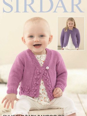 Sirdar 4668 Cabled Pattern Border Cardigan										