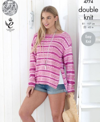 King Cole 4774 Ladies Sweaters										