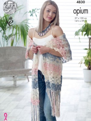 King Cole 4830 Shawls										