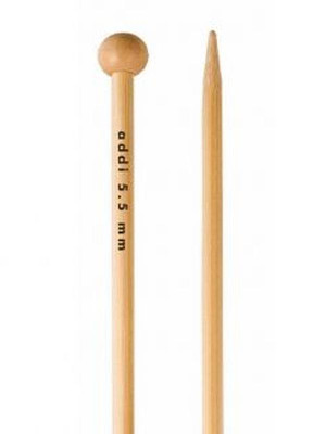 addi Natura Straights (Bamboo) 10in (25cm)										 - US 3 (3.25mm)