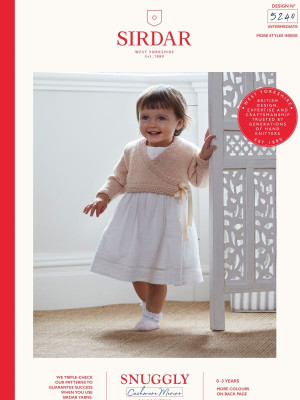 Sirdar 5240 Baby Ballerina Cardigans										