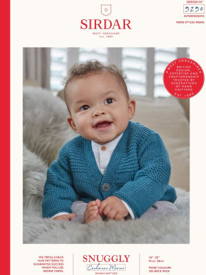 Sirdar 5250 Baby Elbow Patch Cardigans										
