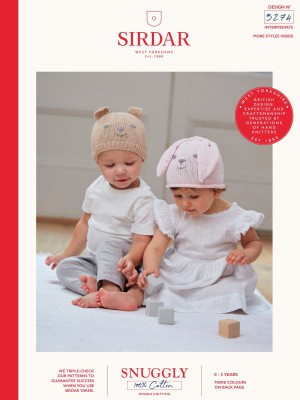 Sirdar 5274 Bunny & Bear Baby Hats										