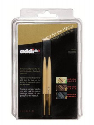 addiClick Nature Bamboo Knitting Needle Tips										 - US 4 (3.50mm)