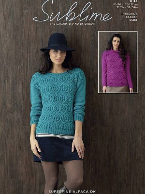 Sublime 6113 Woman's Round Neck & Cowl Neck Sweaters										