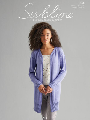 Sublime 6154 Longline Cardigan										