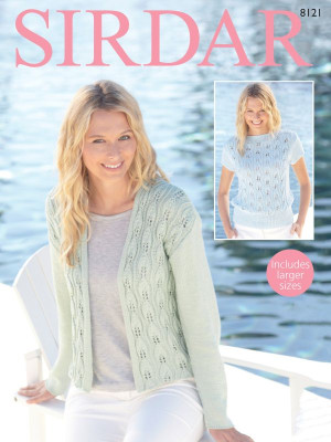 Sirdar 8121 Jacket & Top										