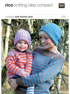 Rico KIC 026 Adult & Child Striped Sweaters										