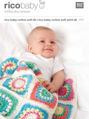 Rico KIC 246 Baby Crochet Blankets										