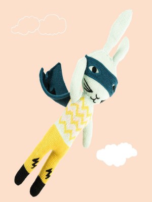 Rico KIC 590 Super Hero Bunny Toy										
