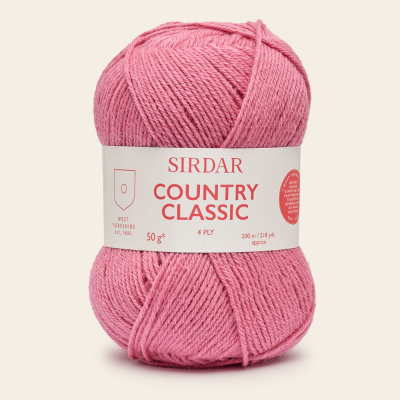 Sirdar Country Classic 4 Ply										 - 957 Pink