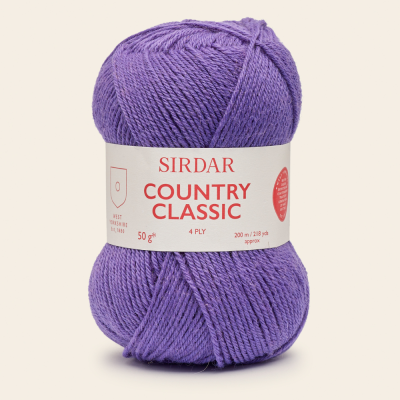 Sirdar Country Classic 4 Ply										 - 961 Purple