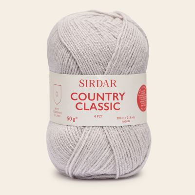 Sirdar Country Classic 4 Ply										 - 962 Dove Grey