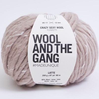 Wool and the Gang Crazy Sexy Wool										 - Funfetti Latte